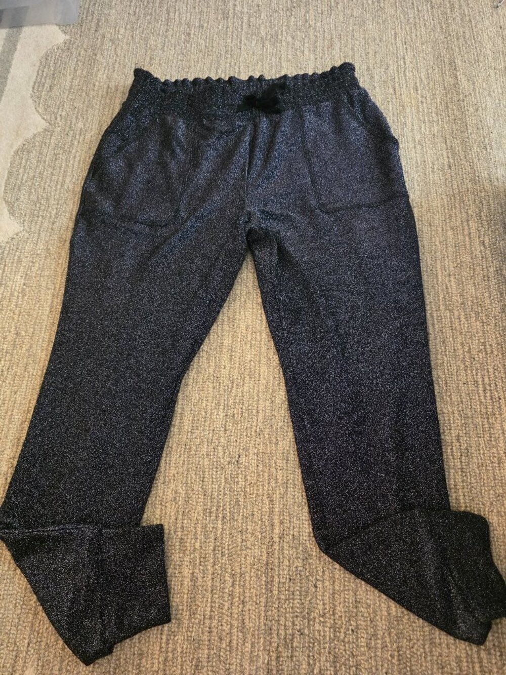 shimmer jogger pant